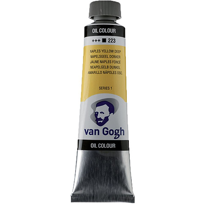 Краски масляные "Van Gogh", 223 желтый неаполитанский темный, 40 мл, туба