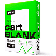 Бумага "Cartblank Digi", A4, 250 листов, 160 г/м2