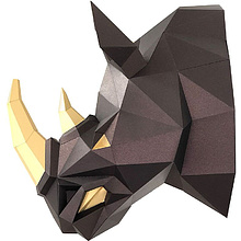 Набор для 3D моделирования "Носорог Рок", черный