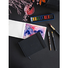 Скетчбук "Rhodia Touch", 300 г/м2, 14.8x10.5 см, 20 листов, черный