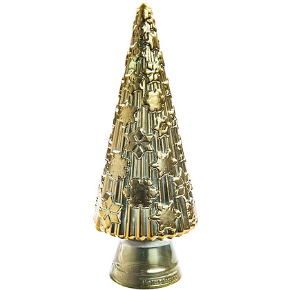 Подсвечник "5909F417 Christmas Free", золотистый