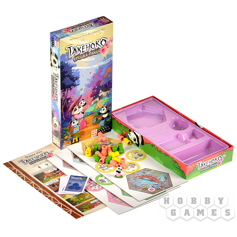 Игра настольная "Такеноко: Крошка-панда" - 7