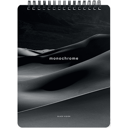 Блокнот "Dune бархан", А5, 80 листов, в клетку, черный