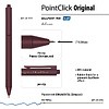 Автоматическая шариковая ручка "PointClick. Original", 0,38 мм, пластик, ассорти, стерж. синий - 3