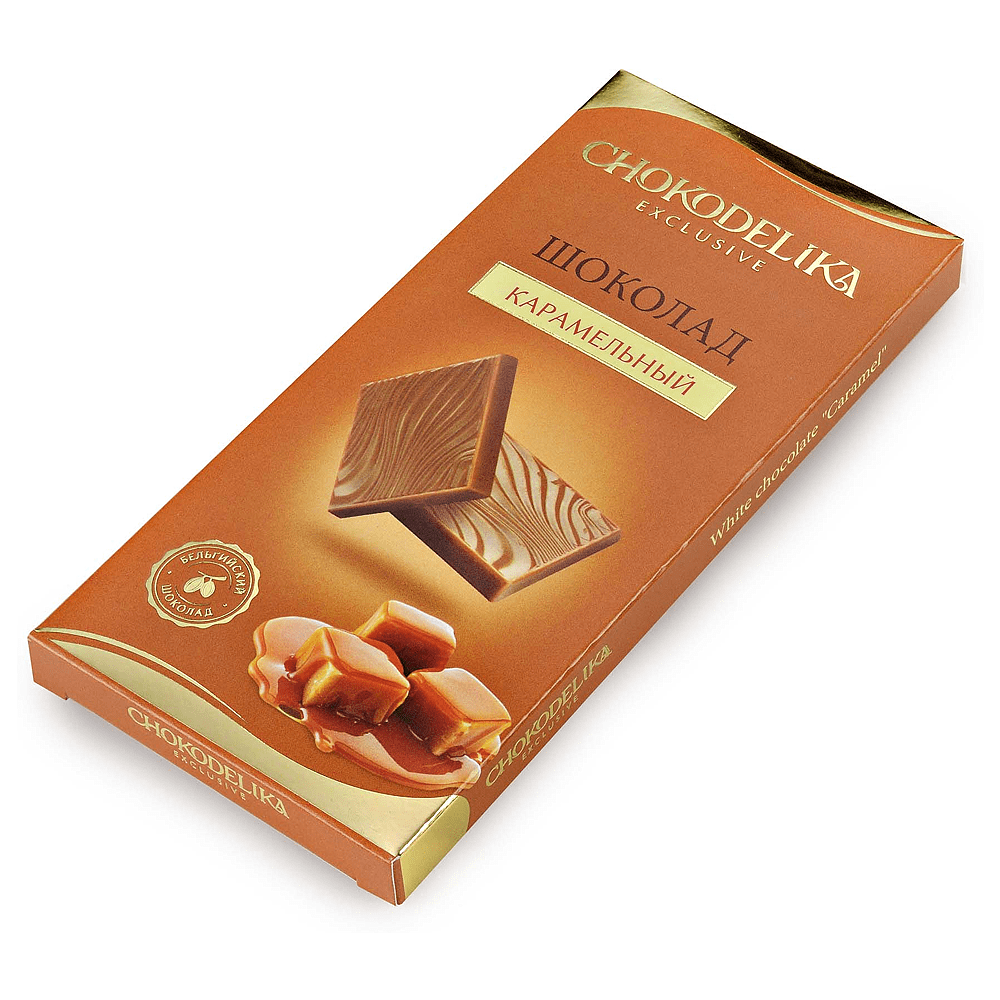 Шоколад белый "Карамельный", 25 гр. - 2