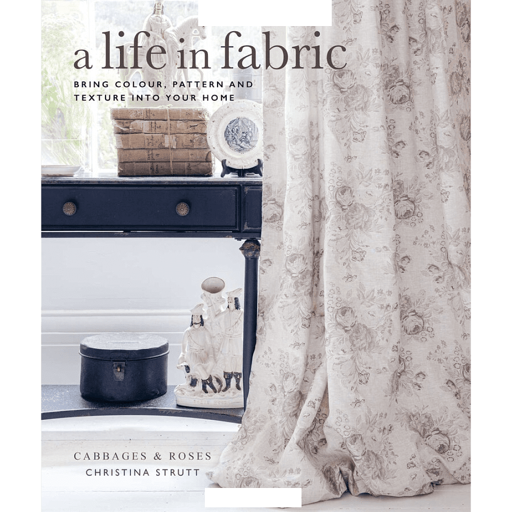 Книга на английском языке "A Life in Fabric. Bring Colour, Pattern and Texture into Your Home", Christina Strutt