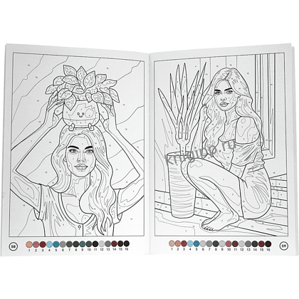 Раскраска по номерам "La Decoro. Красота и уют в доме" - 2