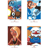 Раскраска по номерам на французском языке "Coloriages mystères Disney - Pixar" - 5