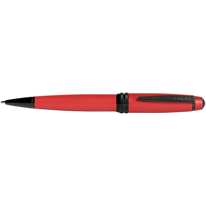 Ручка шариковая автоматическая Cross "Bailey Blue Lacquer", 0,7 мм, красный, черный, стерж. черный - 2