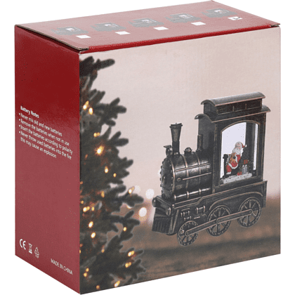 Украшение новогоднее музыкальное "Светильник. Поезд" - 7