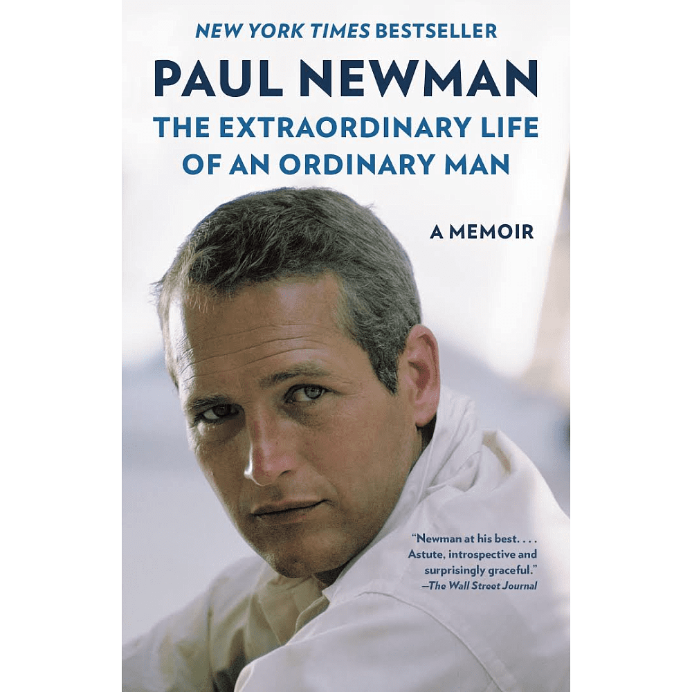 Книга на английском языке "The Extraordinary Life of an Ordinary Man", Paul Newman