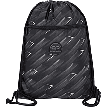Мешок для обуви CoolPack "Blackboard", полиэстер, черный