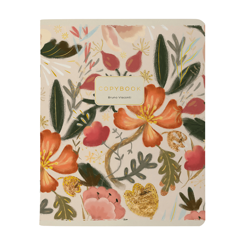 Тетрадь "Bloom Flowers", А5, 48 листов, клетка, ассорти