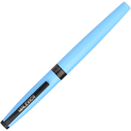 Ручка перьевая EF "Малевичъ", F, голубой 