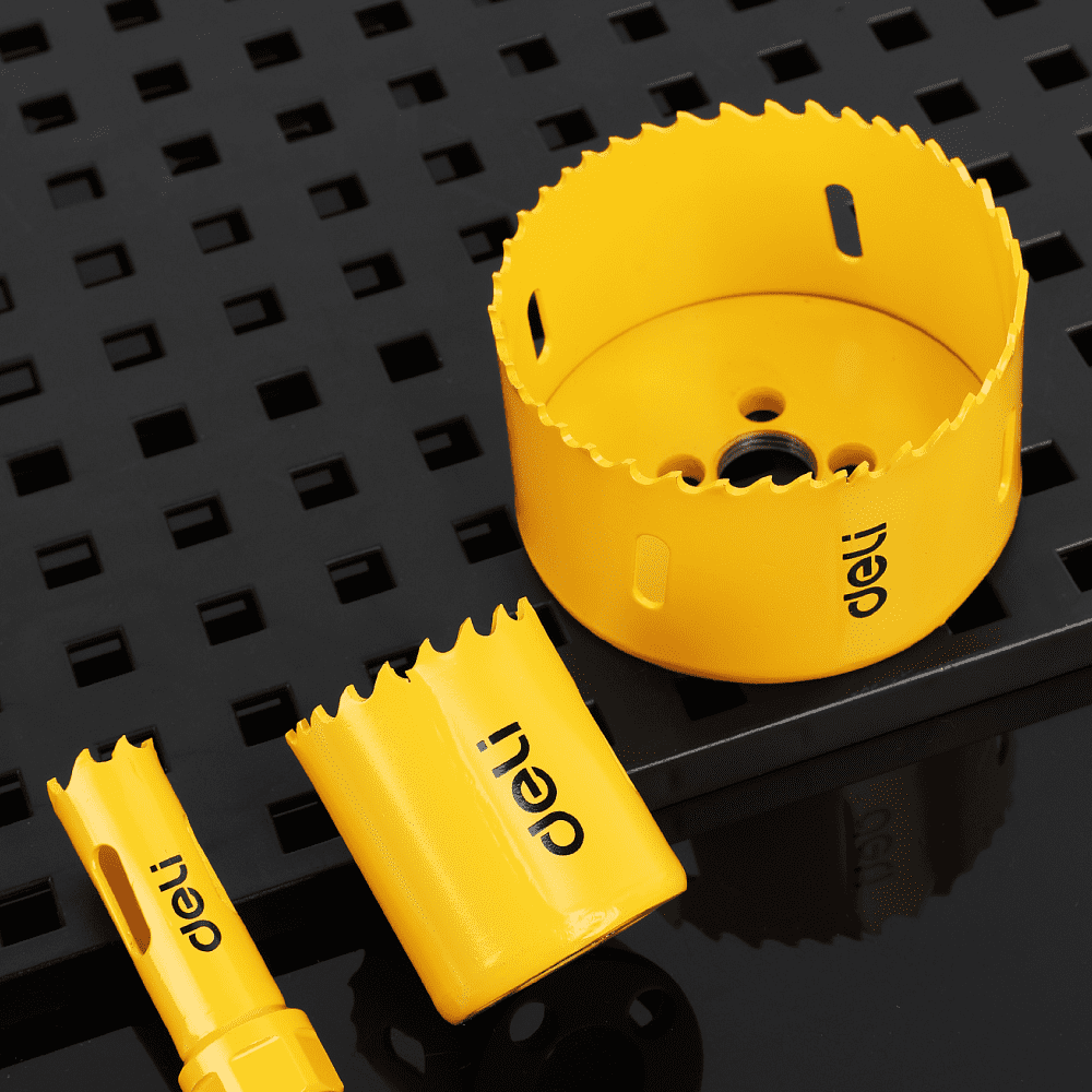 Коронка биметаллическая Deli YS EDH-SKK076-E1, 76 х 38 мм, М14 - 3 Коронка биметаллическая Deli YS EDH-SKK076-E1, 76 х 38 мм, М14 - 3