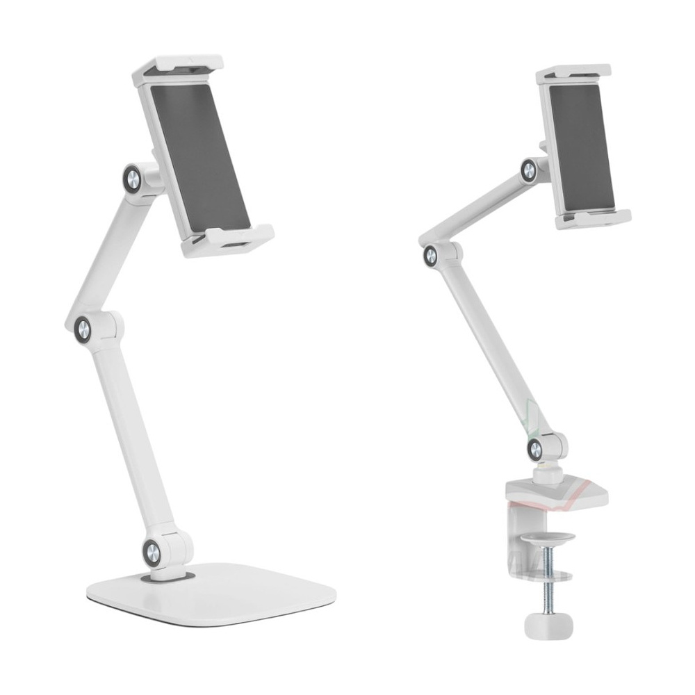 Крепление для планшета (смартфона) Tablet Clamp, белый матовый - 6 Крепление для планшета (смартфона) Tablet Clamp, белый матовый - 6