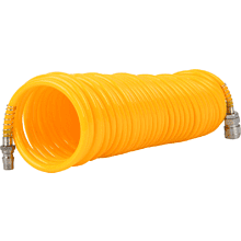 Шланг пневматический Deli YS EDL-PU10, 5/8 мм, 10 м, спиральный, полиуретановый