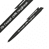 Набор ручек шариковых автоматических "Запасная ручка", 1.0 мм, черный, стерж. синий, 5 шт - 4