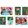Раскраска по номерам на французском языке "Coloriages mystères Disney - Princesses. Tome 2" - 3