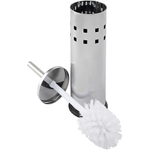 Ерш для унитаза "BXG-TBW-8585", металл, напольный, с креплением, хром, матовый