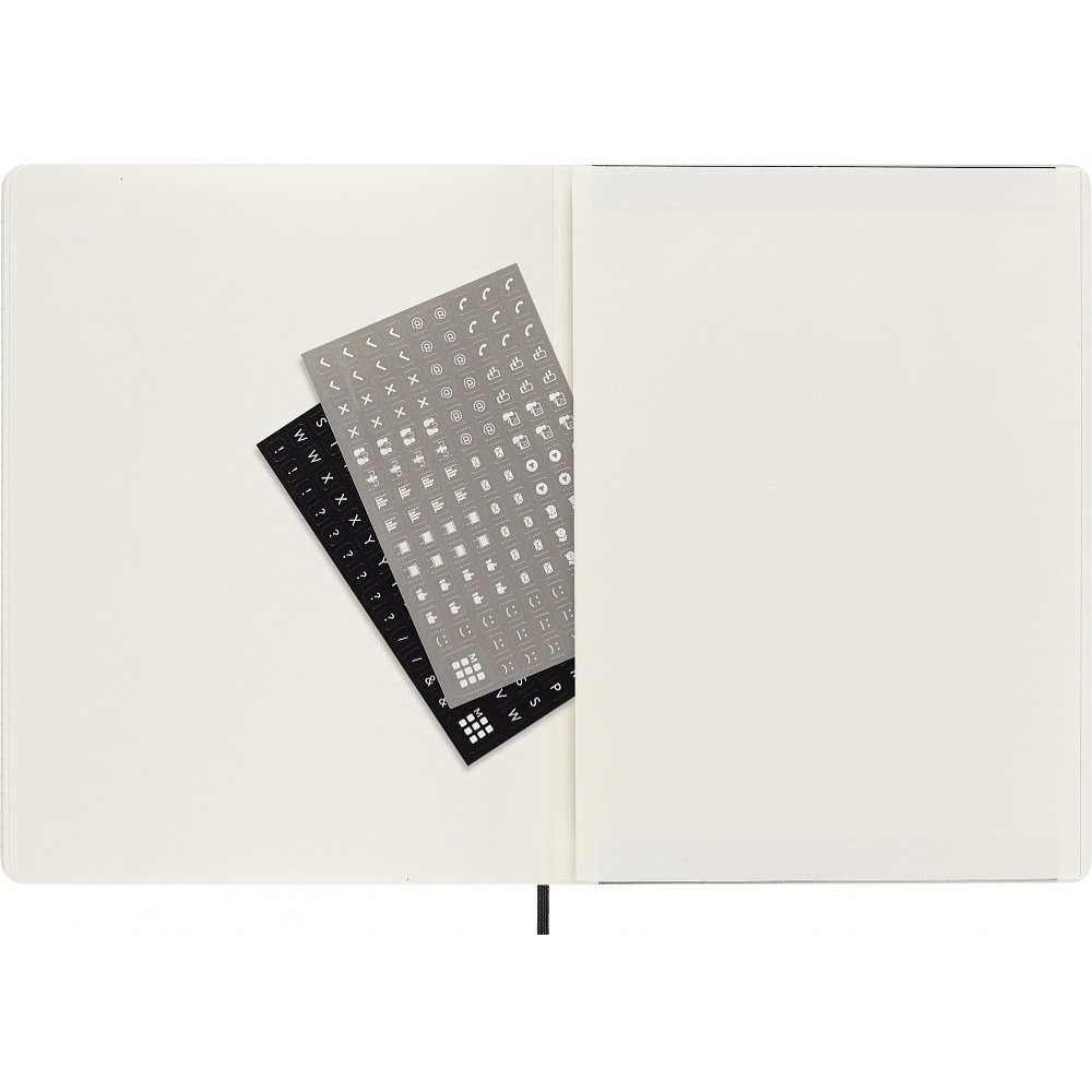 Блокнот "Professional Soft XLarge", А4-, 96 листов, линейка, черный  - 7