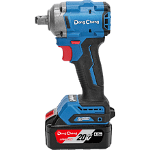 Аккумуляторный гайковерт DongCheng DCPB358 (TYPE EM), 20 В, 358 Нм, 2 АКБ, 4 Ач, З/У 2 А