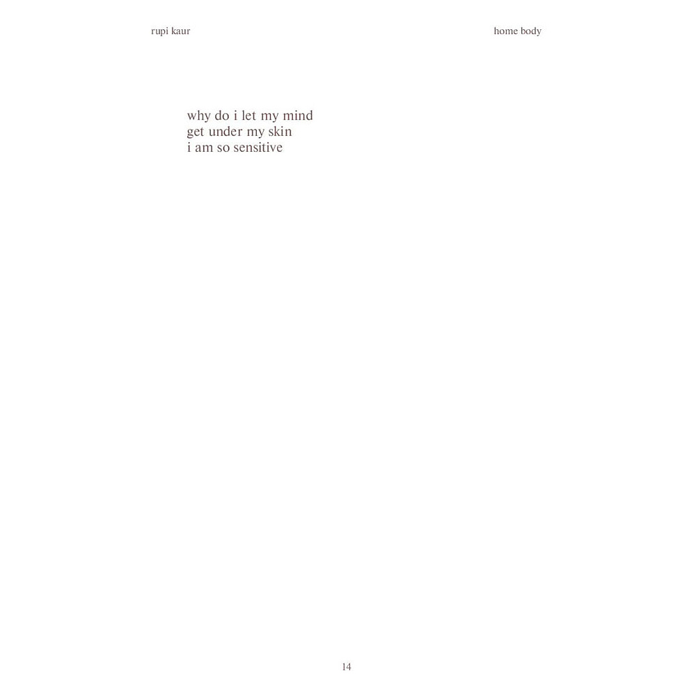 Книга "Home body. Белые стихи, которые обнимают и дарят любовь", Каур Рупи - 10