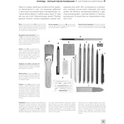 Книга "Энциклопедия рисования и скетчинга. Рисуем всё-всё! От кошек до деревьев и гор. Более 50 проектов", Анастасия Чудова - 8