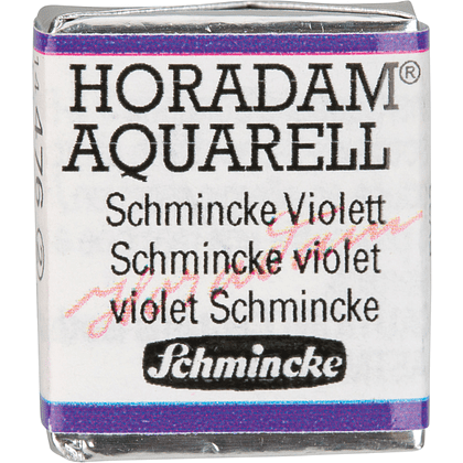 Краски акварельные "Schmincke Horadam", 476 фиолетовый Schmincke, полукювета