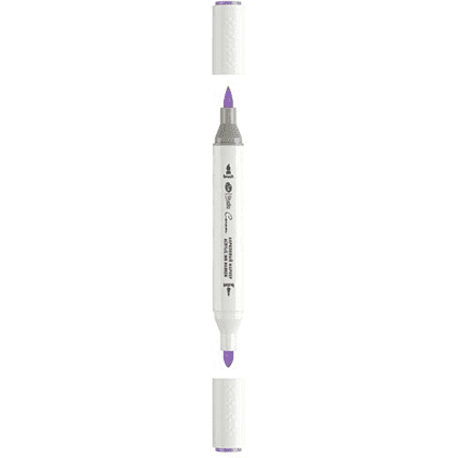 Маркер акриловый "Сонет", двусторонний, виноградный