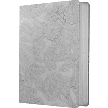 Блокнот "Jade. Серый", А6, 80 листов, клетка, серый