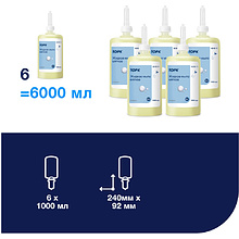 Мыло жидкое ТОРК Комфорт S1, 1 л, мягкое (420511)