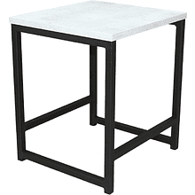 Табурет RION ALLERD, металл, ЛДСП, черный муар, Энигма