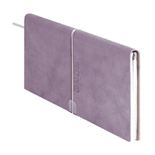 Еженедельник датированный "Тиволи Глосс", 175х95 мм, 128 страниц, сиреневый, 2026