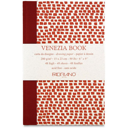 Скетчбук "Fabriano. Venezia", целлюлоза, 15х23 см, 200 г/м2, 48 листов