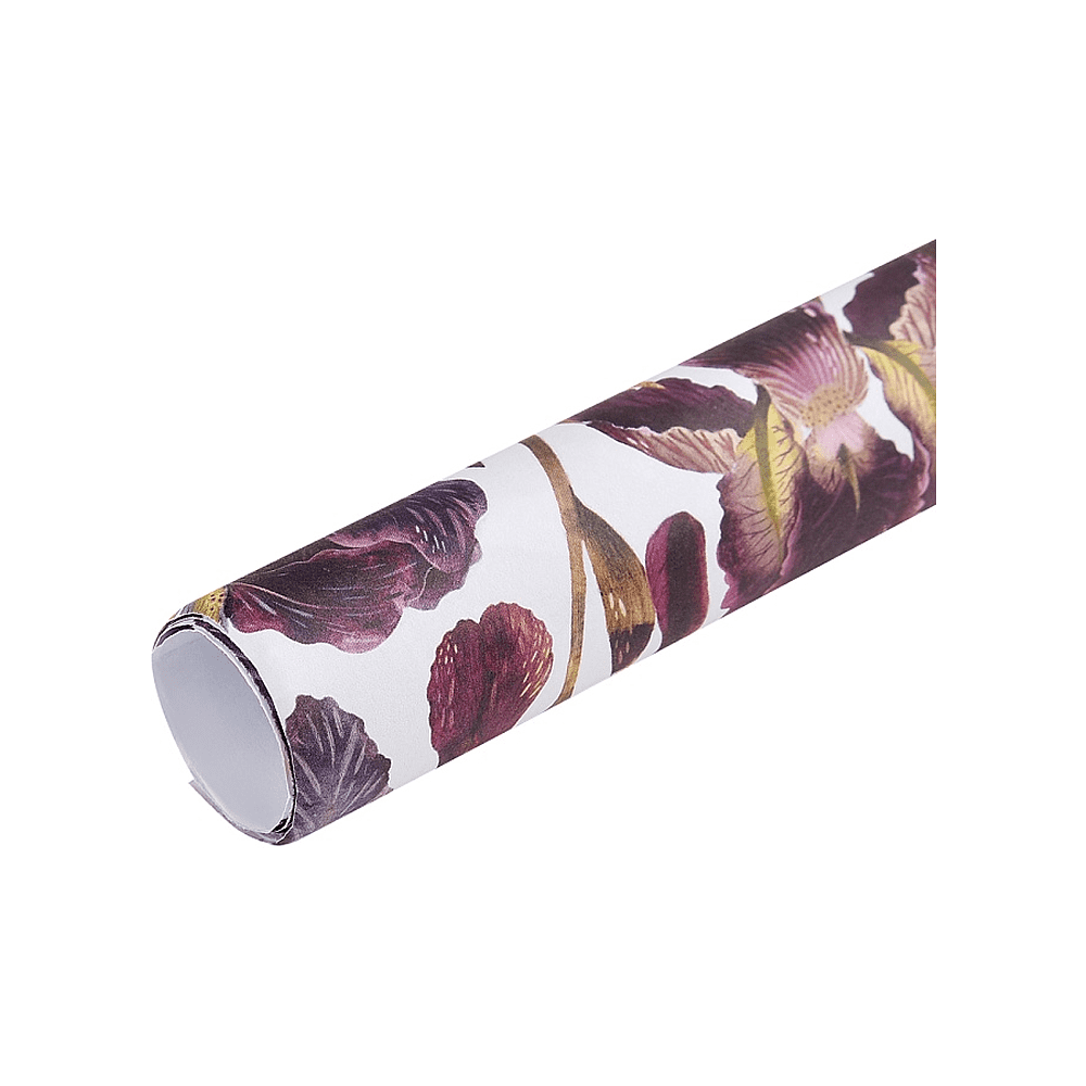 Бумага декоративная в рулоне "Flora. Ирисы", 1 x 0,7 м - 4