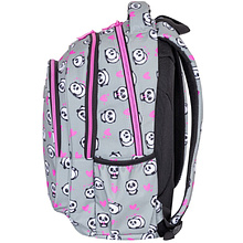 Рюкзак школьный Astra "Panda", серый, розовый