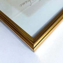 Фоторамка "VI3702", 21х29.7 см, золотистый