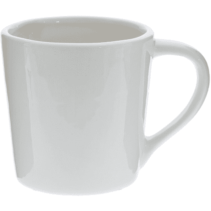 Кружка керамическая "Белый медведь", 400 мл, белый, голубой - 4