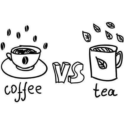 Раскраска "Вкус утра. Чай и кофе" - 10