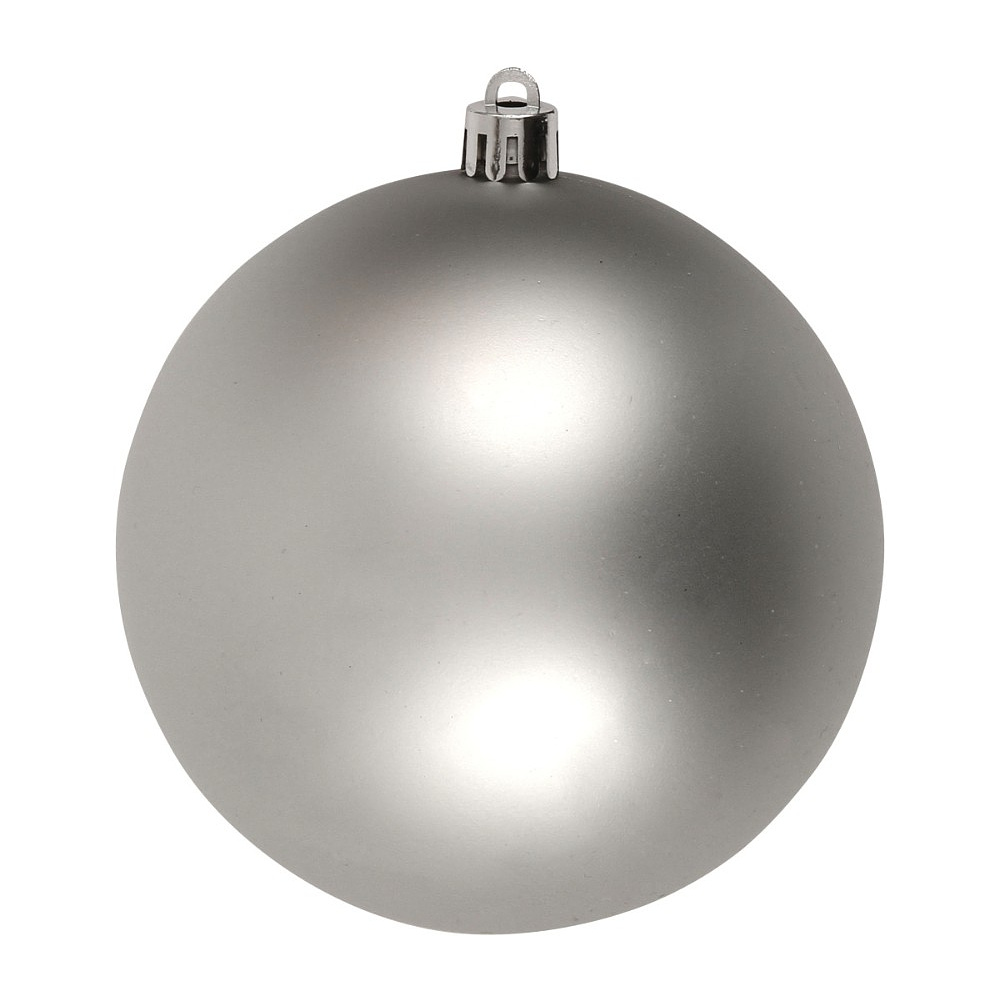 Шар елочный "200120", 10 см, 3 шт/уп., пластик, ассорти - 3