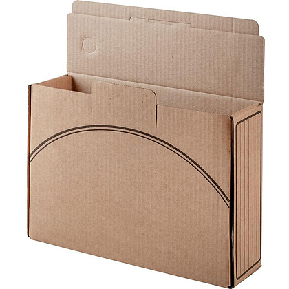Коробка архивная "Attache Economy", 320x100x240 мм, бурый - 4