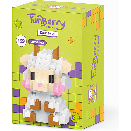 Конструктор "Funberry Toy", "Козлёнок", 159 элементов