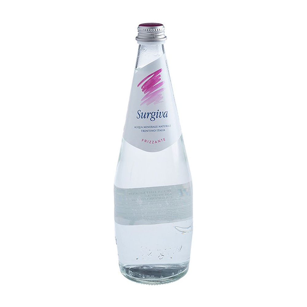 Вода минеральная природная питьевая «Surgiva», 0.75 л., газированная, 12 бут/упак упак., стекл. бутылка - 2