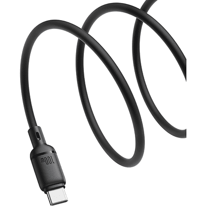 Кабель Baseus P10377704113-00, Type-C to Type-C, 100W, 1 м, Cluster Black - 4