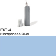 Чернила для заправки маркеров "Copic", B-34 марганцево-синий