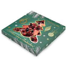 Шоколад белый "Ягодный бум", 150 г, новогодняя упаковка