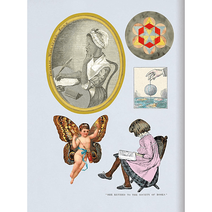 Книга на английском языке "The Antiquarian Sticker Book: Bibliophilia", Odd Dot - 6