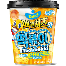 Токпокки "DELIEF. Tteokbokki Mac&Cheese", со вкусом сыра, 115 гр