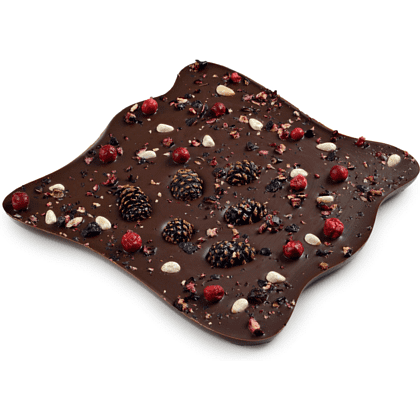 Шоколад темный "Таежный подарок", 150 г, новогодняя упаковка - 3